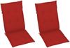 vidaXL Schaukelstuhl mit Kissen Bambus 3063909 Bild 5