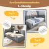 Merax Polsterbett Daybett 90x190 cm, Tagesbett Schlafsofa mit hydraulischem Stauraum, Kinderbett mit Metall-Lattenrost, Samt, Grau Bild 5