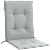 vidaXL Niedriglehner-Auflagen 2 Stk. Melange Hellgrau 100x50x4cm Stoff 4002445 Bild 5