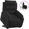 vidaXL Relaxsessel mit Aufstehhilfe Schwarz Stoff 3204982 Bild 2