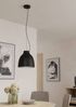 Eglo 900158 Hängeleuchte CAMASCA E27 schwarz 1X40W H:110cm Ø28cm dimmbar höhenverstellbar Bild 2