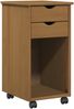 vidaXL Rollschrank Honigbraun 34 x 39 x 65,5 cm Massives Kiefernholz 42028352 Bild 2