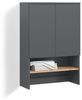 Livinity® Waschmaschinenumbauschrank Paolina, Anthrazit/Goldkraft Eiche, 68 x 100.4 cm (1-St) Bild 4
