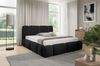 Polsterbett Schlafzimmerbett SPRINGS 140x200cm in Stoff Lambi Schwarz Bild 2