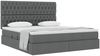 vidaXL Aufbewahrungsbett mit Matratze Dunkelgrau 160 x 200 cm Stoff 3371854 Bild 3