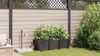 vidaXL Garten-Pflanzgefäß 3 Stk. Braun 120 x 40 x 37,5 cm PP 42002823 Bild 4