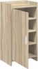 vidaXL Schuhschrank mit Tür Sonoma-Eiche 48 x 36 x 92 cm Holzwerkstoff 8011333 Bild 3