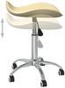 vidaXL Esszimmerstuhl Drehbar Creme Kunstleder [3088569] Bild 5