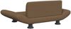 vidaXL Hundebett Braun 70x45x28 cm Stoff Bild 5