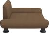 vidaXL Hundebett Braun 70x45x28 cm Stoff Bild 4