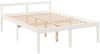 Massivholzbett Weiß 120x190 cm 4FT Small Double [810585] Bild 3
