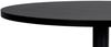 Stehtisch rund Ø 60cm BERLI - Aluminium Gestell | Bistrotisch Gastro Bartisch rund Hoher Tisch Hochtisch, 108x60cm HxB, Schwarz-Schwarz Bild 4