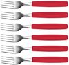 Victorinox | Limited Edition Tafelgabel-Set | Edelstahl in Rot | zeitloses Design | ideal für stilvolle Tischdekorationen Bild 1