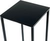 DanDiBo Beistelltisch/Blumenhocker Eckig, Metall Schwarz, 50 x 18 x 18 cm Bild 3