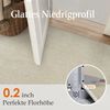 PURECOZY Teppich Juteteppich mit Karomuster, Rechteck, Höhe: 5 mm, unicolor Wetterfest Teppich für Innen & Außen Bild 4