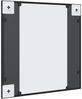 vidaXL Wandspiegel Schwarz 50x50 cm Quadratisch Eisen 358634 Bild 5