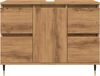 vidaXL Badschrank Artisan-Eiche 80x33x60 cm Holzwerkstoff 857233 Bild 4