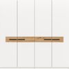 Xonox Stanga Kleiderschrank , Weiß, 200x201x55 cm Bild 2