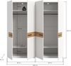 Xonox Stanga Kleiderschrank , Weiß, 200x201x55 cm Bild 4