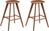 Set mit 2 Barhockern CANDO Braun Bild 1
