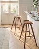 Set mit 2 Barhockern CANDO Braun Bild 3