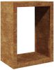 vidaXL Brennholzregal 60x40x80 cm Wetterfester Stahl 851002 Bild 2