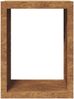 vidaXL Brennholzregal 60x40x80 cm Wetterfester Stahl 851002 Bild 5