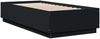 vidaXL Bettgestell Schwarz 100x200 cm Holzwerkstoff 3209717 Bild 2