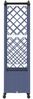 vidaXL Hochbeet mit Rankgitter und Dach Grau 125 x 40 x 144 cm PP 3423015 Bild 5