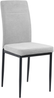 Esszimmerstuhl 4er Set RINER Stoff Grau Bild 4