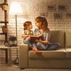 B.K.Licht - 5er Set LED Lampe E27 mit warmweißer Lichtfarbe, 9 Watt, 806 Lumen, Glühbirne, Leuchtmittel, LED Birne, Globe, Glühlampen, Bulb,11x6 cm, Weiß Bild 3