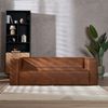 Bronx71 Ledersofa Memphis 3-Sitzer cognac Bild 3