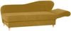 Recamiere mit Armteil rechts klappbar Katia Bezug Veloursstoff Buche natur / mais 22699 Bild 3