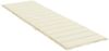 vidaXL Sonnenliegen-Auflage, Oxford-Gewebe creme, 200 x 70 x 3 cm Bild 4