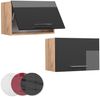 Hängeschrank Fame-Line Anthrazit Hochglanz 60 cm Flach Vicco Bild 5