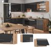 Hängeschrank Fame-Line Anthrazit Hochglanz 60 cm Flach Vicco Bild 2