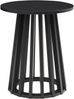 Beistelltisch Buzzard Ø40x48 cm Schwarz [en. casa] Bild 2