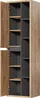 Vente-unique - PURNAL Bathroom storage unit Holz, Platte Beige - B 33 cm x H 170 cm x L 55 cm Bild 3