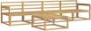 vidaXL Outdoor-Sofagarnitur 5 pcs Weiß 79 x 79 x 37 cm 3386013 Bild 2