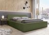 Polsterbett Doppelbett OMAHA 180x200cm in Stoff Now or Never Grün Bild 1