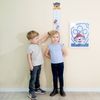 roba Messlatte 'Paw Patrol' - Skala von 70 cm bis 150 cm für Kinder - Holz - Weiß / Blau Bild 4