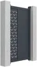Vente-unique - GREGOR Side gate Metall Grau - B 4,6 cm x H 176 cm x L 100 cm Bild 3