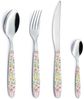 EasyLife Besteck-Set Happy Easter, Stahl, Spülmaschinengeeignet, Mehrfarbig, Blumen, H: cm Bild 1