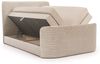 Boxspringbett Schlafzimmerbett BODY 160x200cm in Stoff Beige inkl. Bettkasten Bild 2