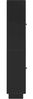 vidaXL Schrankset 2 pcs Schwarz 66 x 34,5 x 90 cm Holzwerkstoff 3416359 Bild 5