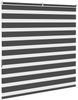 vidaXL Doppelrollo Schwarz 145x150 cm Stoffbreite 140,9 cm Polyester 4014244 Bild 4