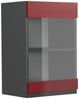 Küchenfront R-Line Rot 39.6 x 59 cm Möbelfront für den Hängeglasschrank Vicco Bild 5