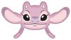 Lilo & Stitch Kissen – Angel Pink Dekokissen in 3D-Optik für Sofa & Bett Bild 4