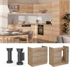 Spülenunterschrank R-Line Sonoma 80 cm ohne Arbeitsplatte Vicco Bild 2