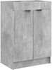 vidaXL Badezimmermöbel-Set Betongrau 56 x 37,5 x 81 cm Holzwerkstoff 3404147 Bild 4